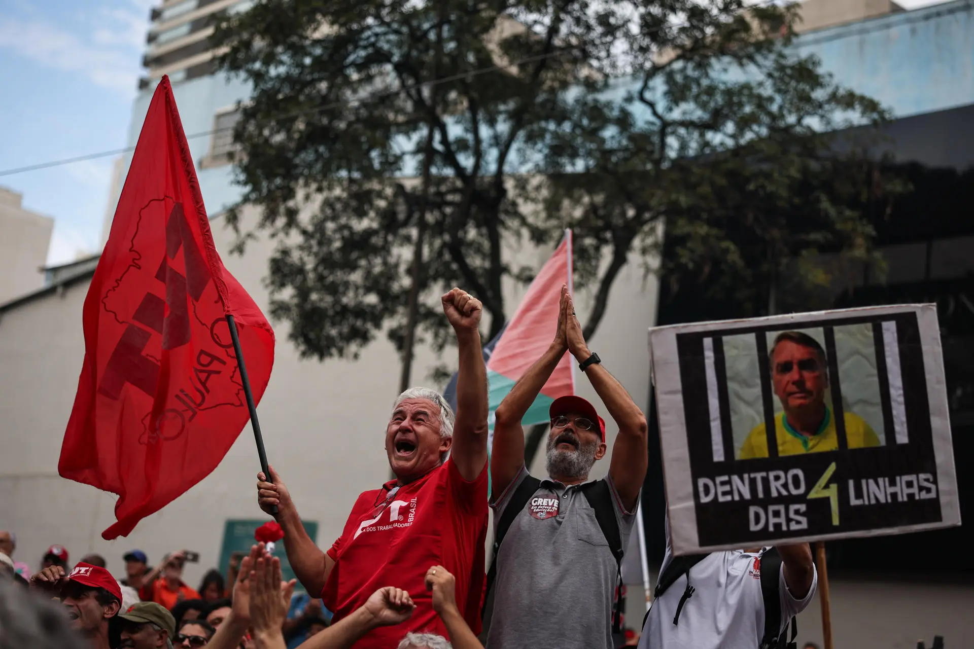 Manifestação da esquerda organizada por Guilherme Boulos, em São Paulo, no último dia 31.