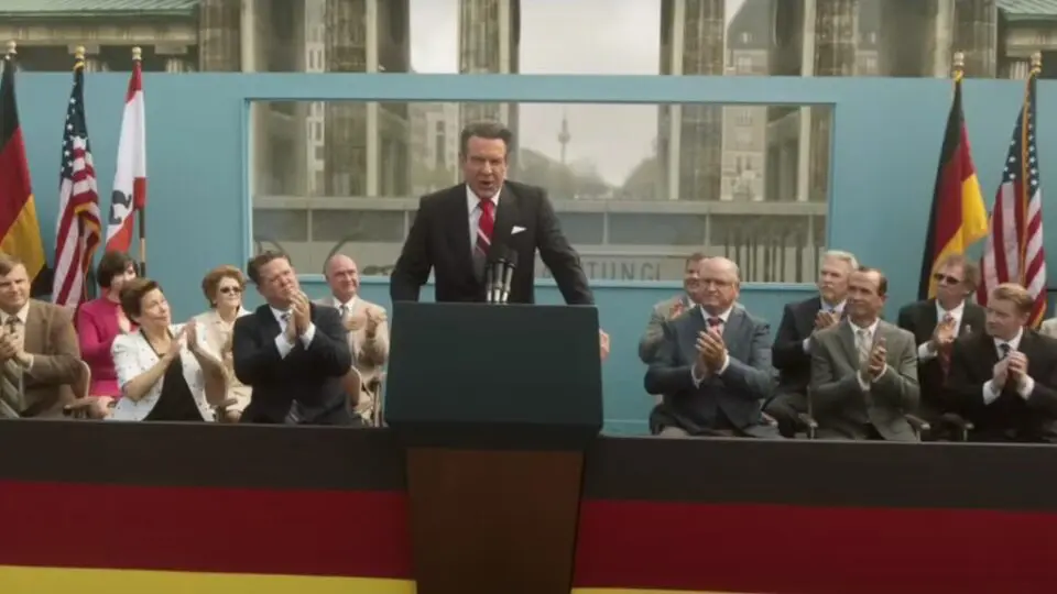 No filme Reagan, disponível no Amazon Prime Video, Dennis Quaid encarna o ex-presidente Ronald Reagan.