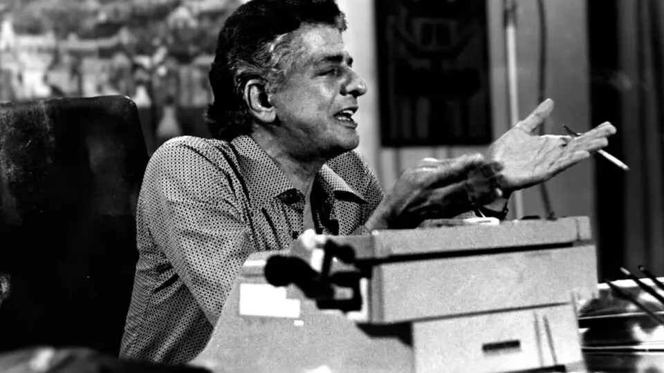O jornalista Ibrahim Sued (1924-1995), que foi o colunista social mais influente do país