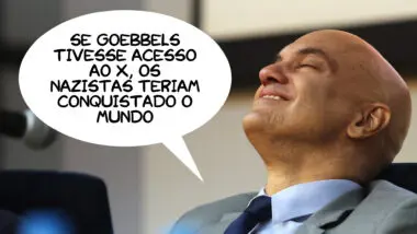 "Se Goebbels tivesse acesso ao X, os nazistas teriam conquistado o mundo", Alexandre de Moraes, ministro do STF