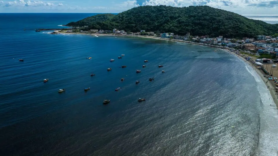 Projeto ponte São Francisco do Sul litoral de Santa Catarina