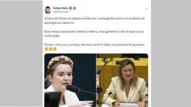 Felipe Neto vira réu por injúria e difamação contra Júlia Zanatta