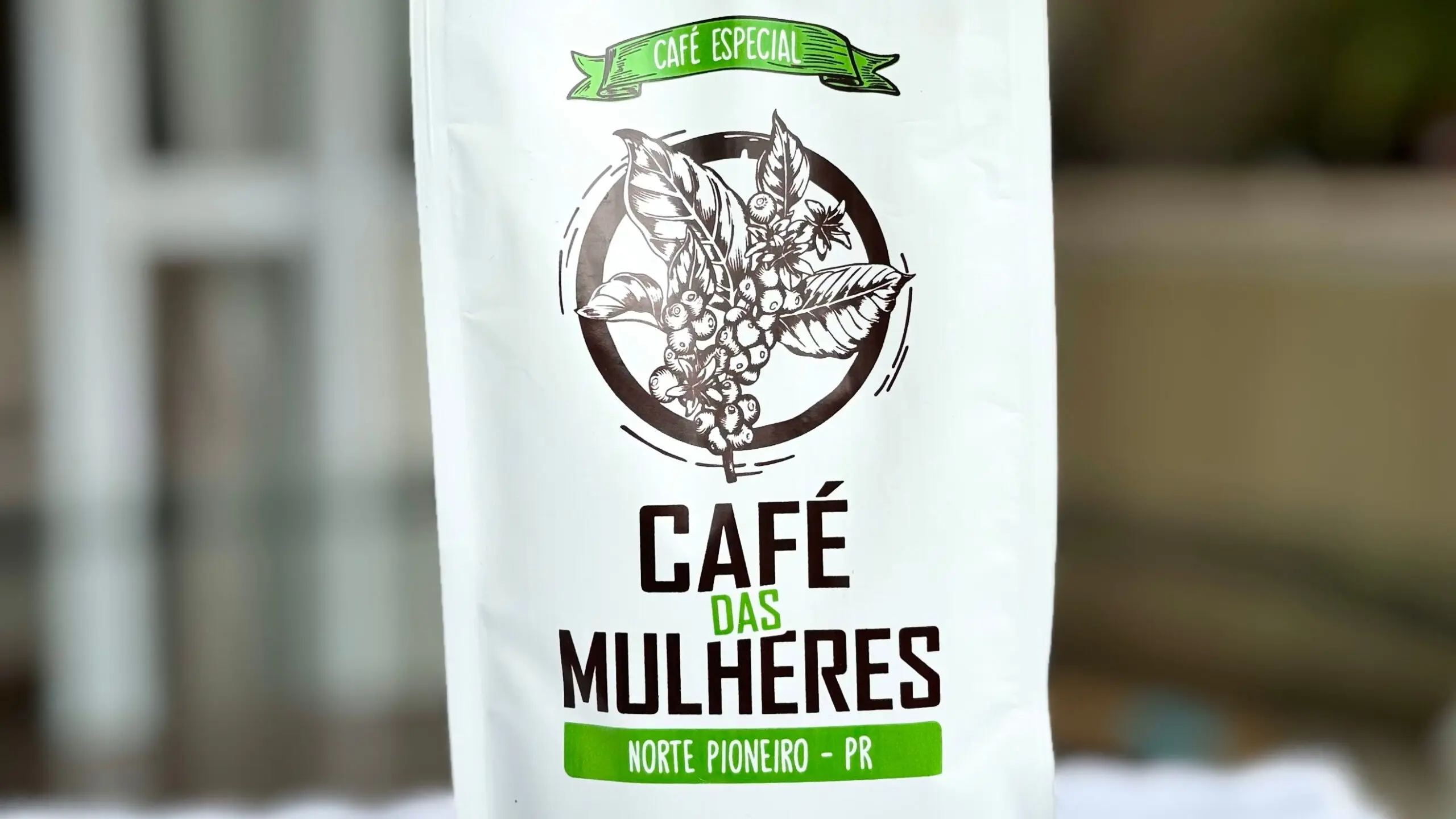 O Café das Mulheres, marca coletiva das cafeicultoras do Norte Pioneiro paranaense.