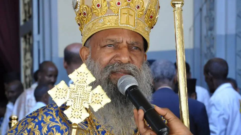 Líder da Igreja da Etiópia, Abune Mathias representa um dos ramos mais antigos do Cristianismo.