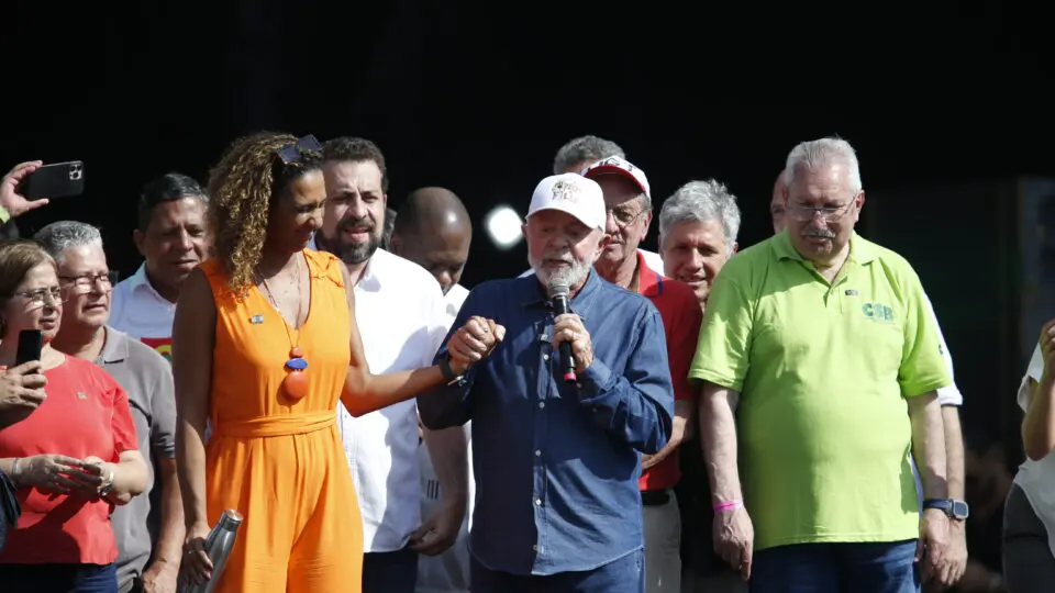 Presidente Lula participou de evento do 1º de Maio em 2024. Desta vez, ele não vai.