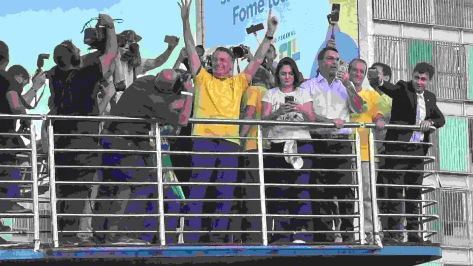 Bolsonaro participou do ato pela anistia em 7 de maio
