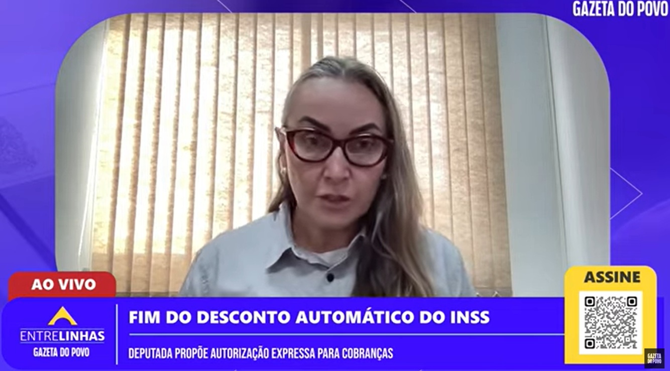 Projeto de lei da Deputada Federal Daniela Reinehr (PL-SC) exige que desconto do INSS aconteça somente após autorização expressa.