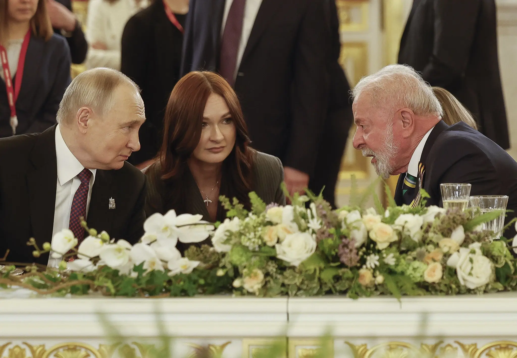 Lula participa de jantar com Putin em Moscou