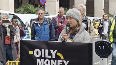 Protesto ambiental em Londres, com a participação da ativista sueca Greta Thunberg: muitos jovens acreditam que seu futuro está em perigo