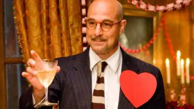 Stanley Tucci numa cena de "Julie & Julia" (2009): ator apresenta um diário gastronômico e reflexivo em seu livro "O que Eu Comi em um Ano".