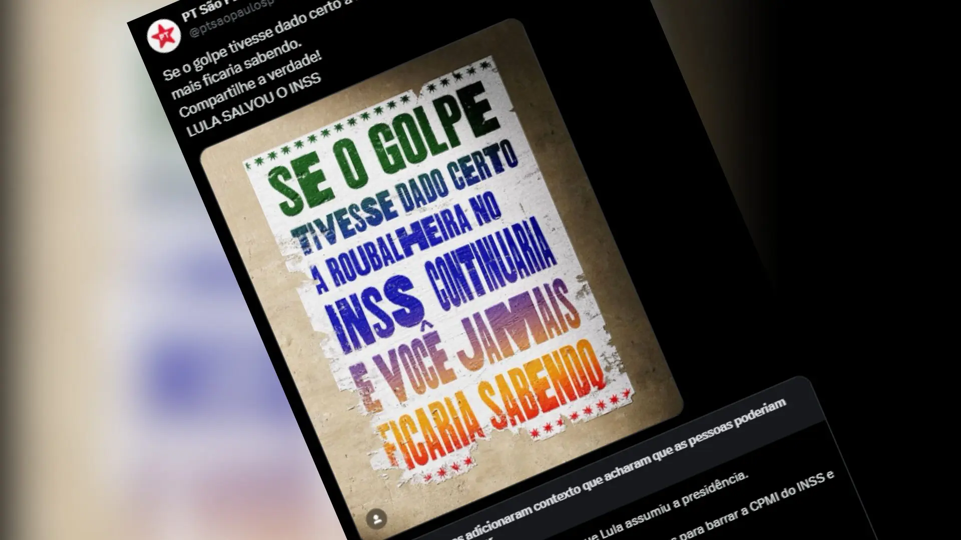 PT lula inss fraude