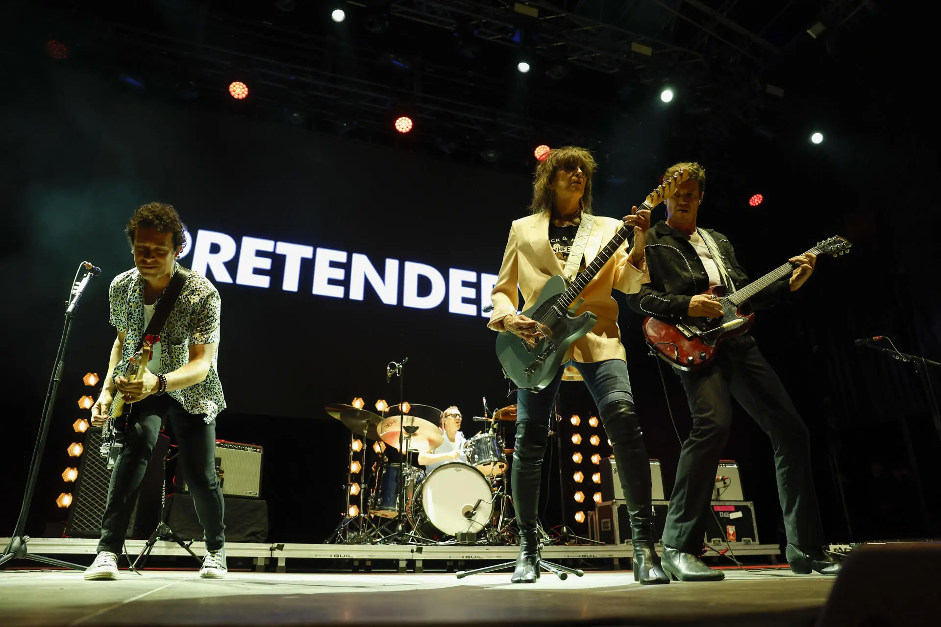 O grupo Pretenders, que vem ao Brasil, se apresenta num festival em Madri, em 2024
