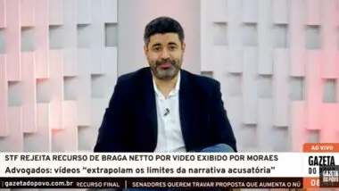 Para o comentarista político Flávio Morgenstern o STF não respeita o devido processo legal no país.