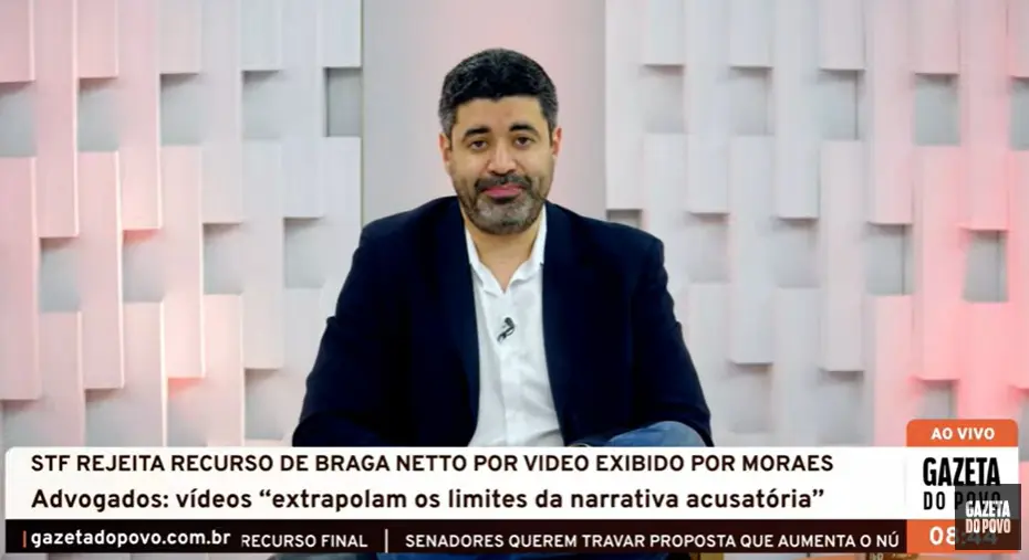 Para o comentarista político Flávio Morgenstern o STF não respeita o devido processo legal no país.