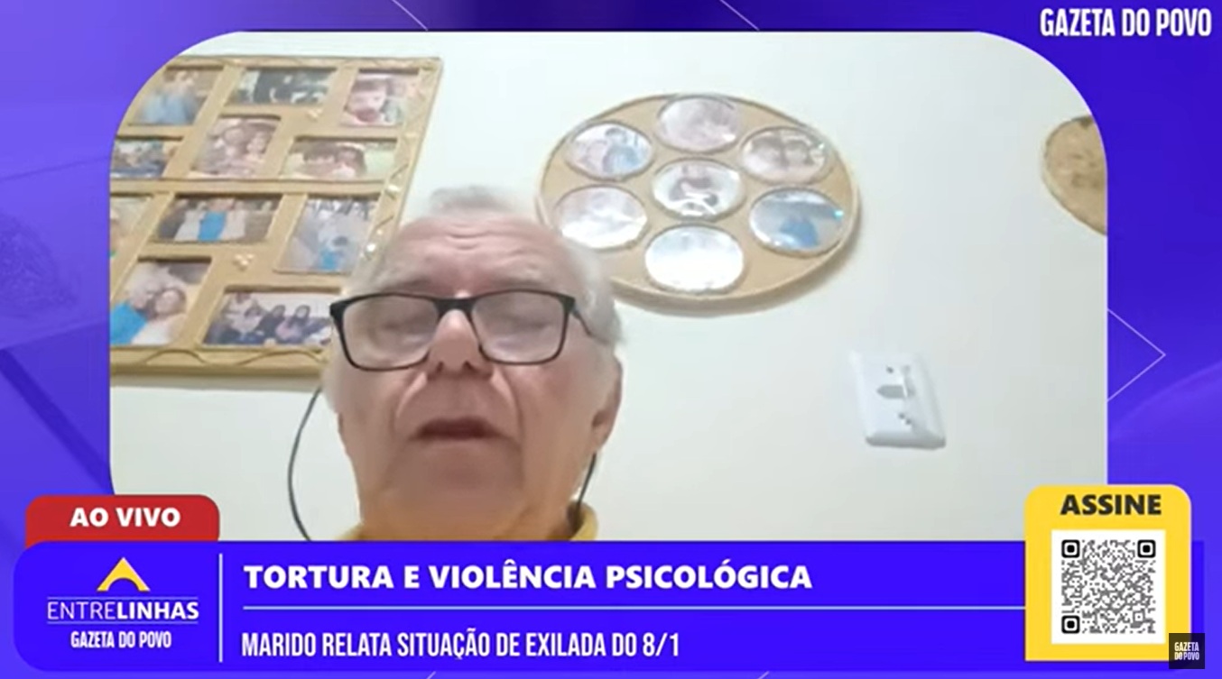 Esposo de presa por atos relacionados ao 8 de Janeiro detalha o terror psicológico das detentas no presídio da Colmeia.