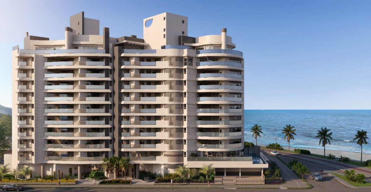 Piemonte Amíz tem vista para o mar de Guaratuba.