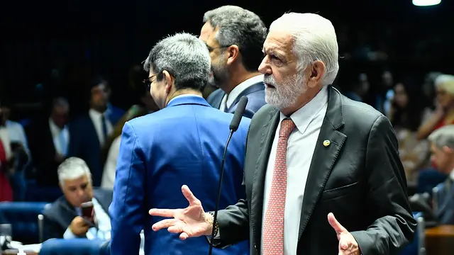O líder do governo no Senado, Jaques Wagner: no governo Bolsonaro, bancada da esquerda lutou para afrouxar fiscalização de descontos do INSS.