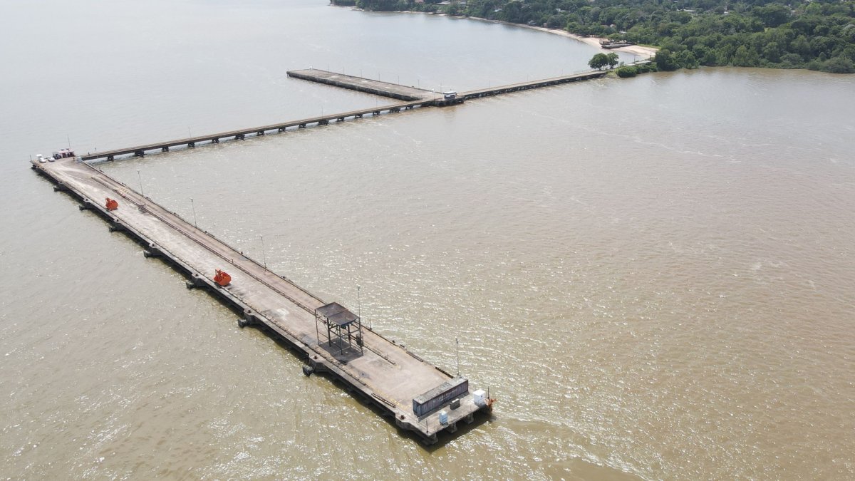 Outeiro será transformado em terminal de navios durante a COP-30