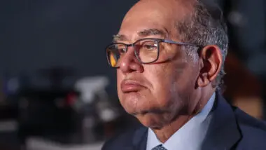 Gilmar Mendes: sócio de instituto que recebeu milhões da CBF