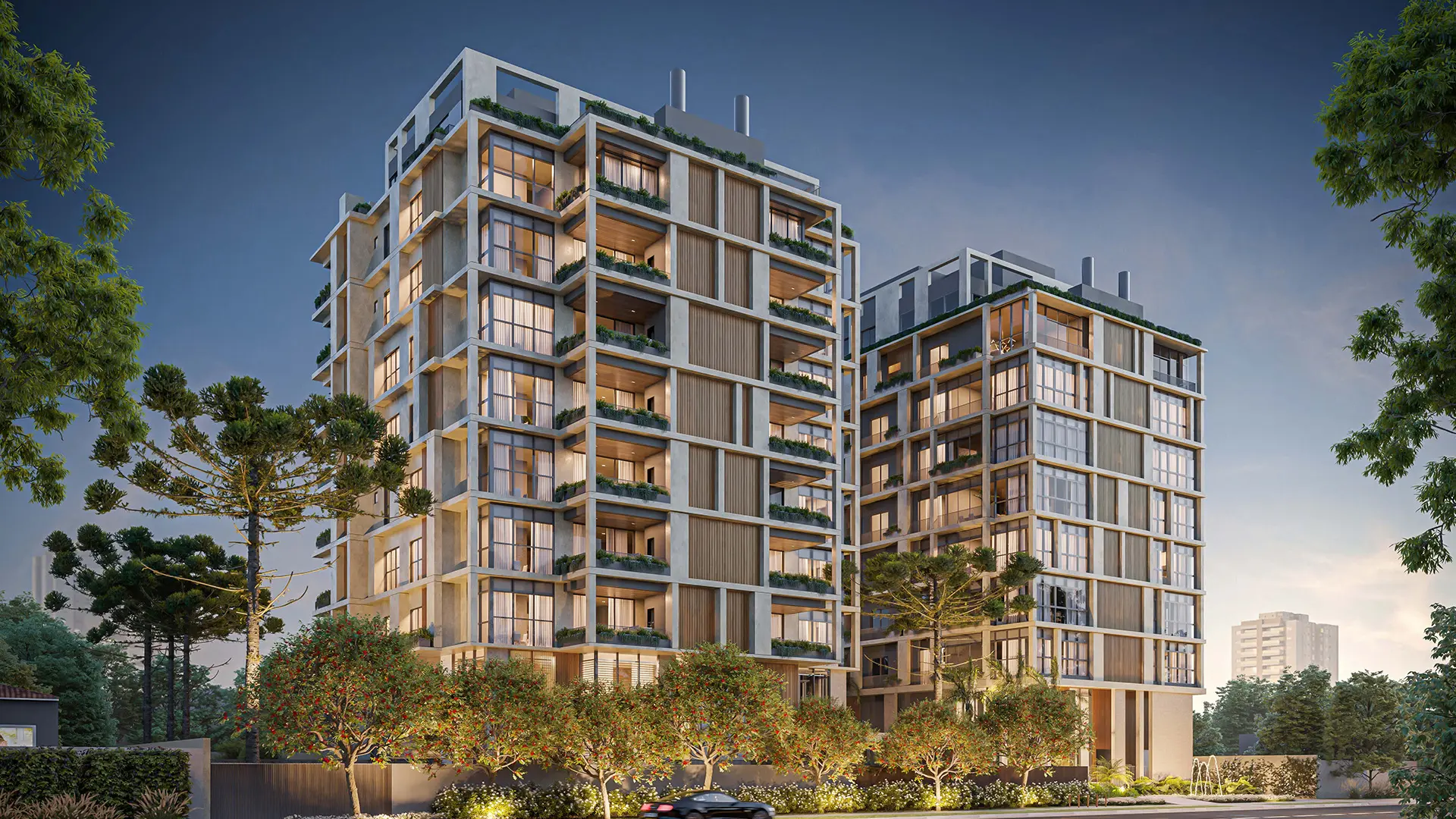 The Pineyards foi pensado desde o início para proporcionar facilidade no deslocamento e incentivar uma rotina mais ativa e saudável