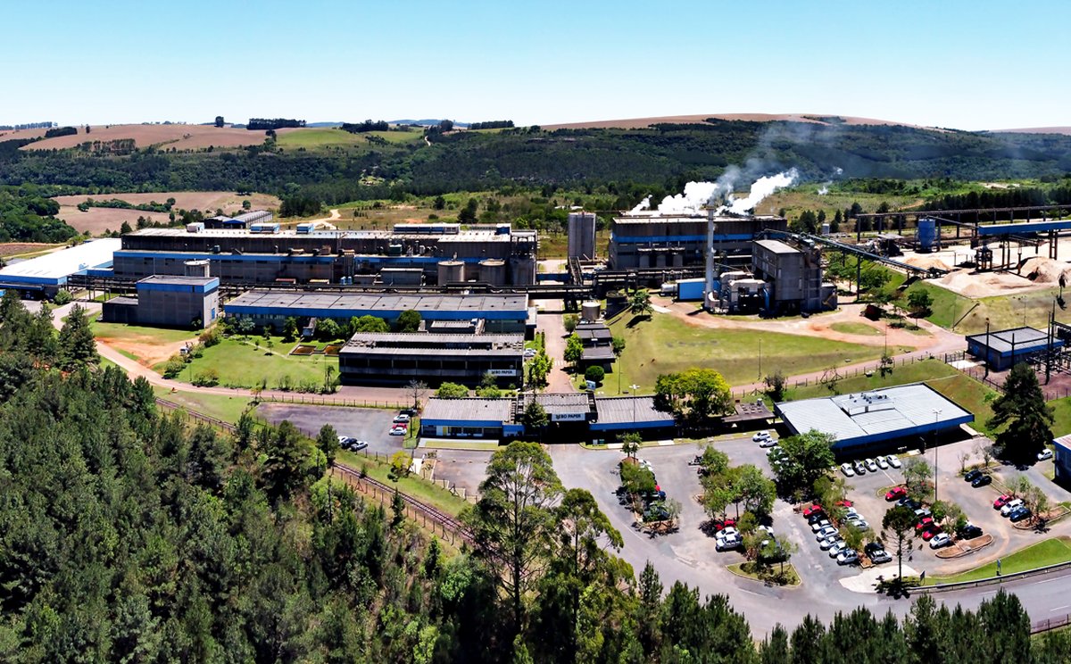 Fábrica da BO Paper fica na cidade de Jaguariaíva.