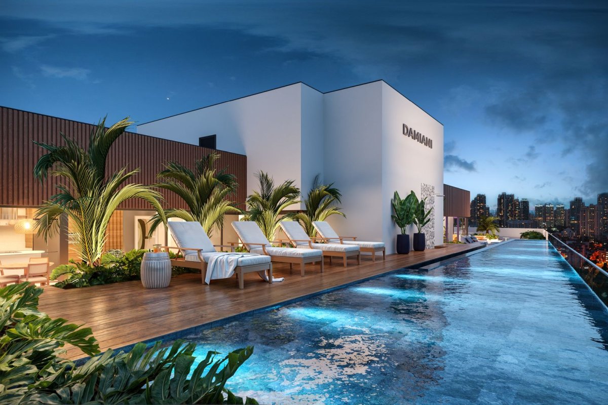 Wave Lofts está sendo construído no bairro Água Verde, em Curitiba.