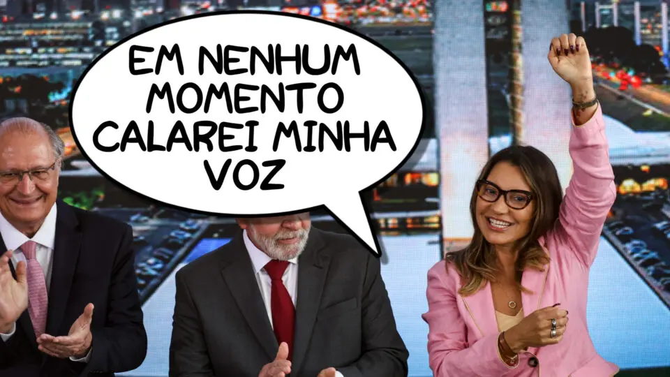"Em nenhum momento eu calarei a minha voz. Não há protocolo que me faça calar", Janja Lula da Silva