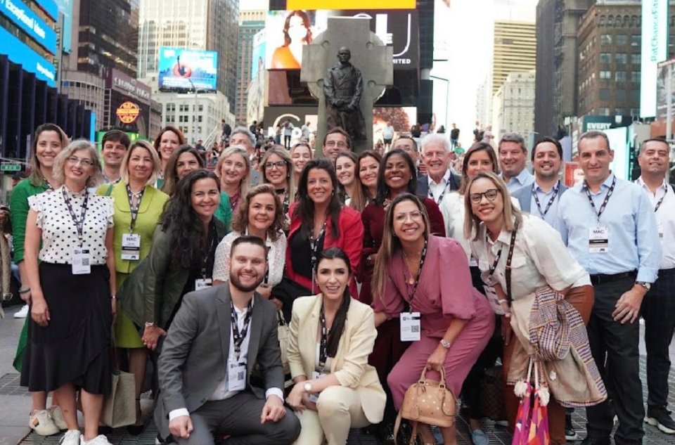 Essa é a terceira vez que a BM Finance Group vai a Nova York.
