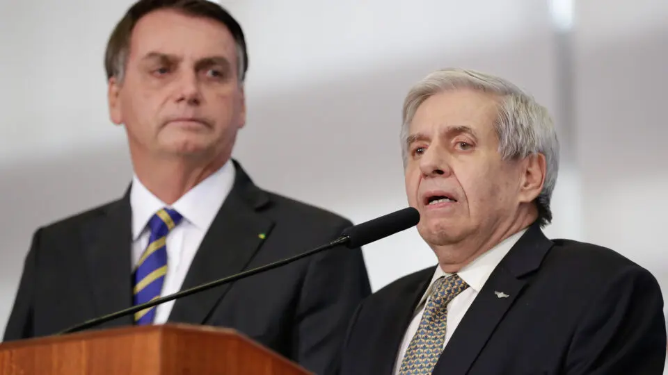 Jair Bolsonaro e Augusto Heleno
