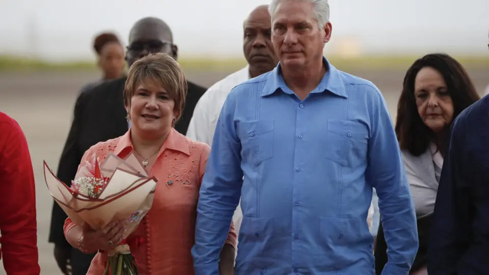 O ditador de Cuba, Miguel Díaz-Canel.