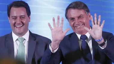 Bolsonaro e Ratinho Jr.