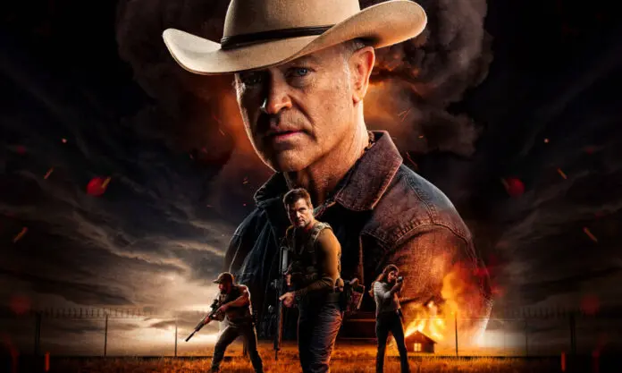 Após tragédia em LA, Jeff (Bailey Chase) protege abrigo de Ian (Neal McDonough) com armas e fé