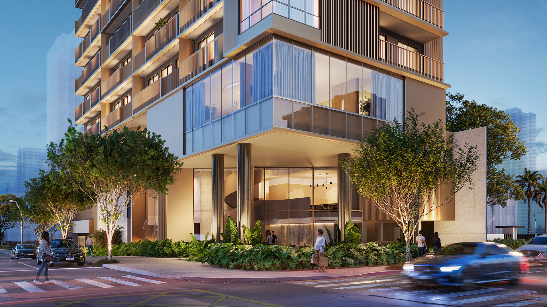 O Lange,Turin traz para Curitiba um conceito de arquitetura contemporânea sofisticada, sem abrir mão da identidade regional