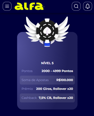 Alfabet novo cassino