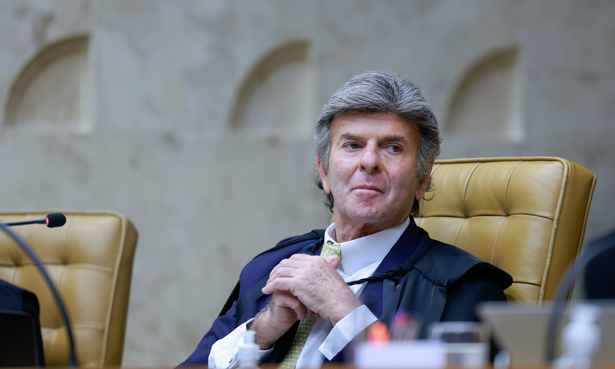 Fux é o relator do pedido de Nikolas para obrigar Motta  a instalar a CPI do INSS na Câmara.