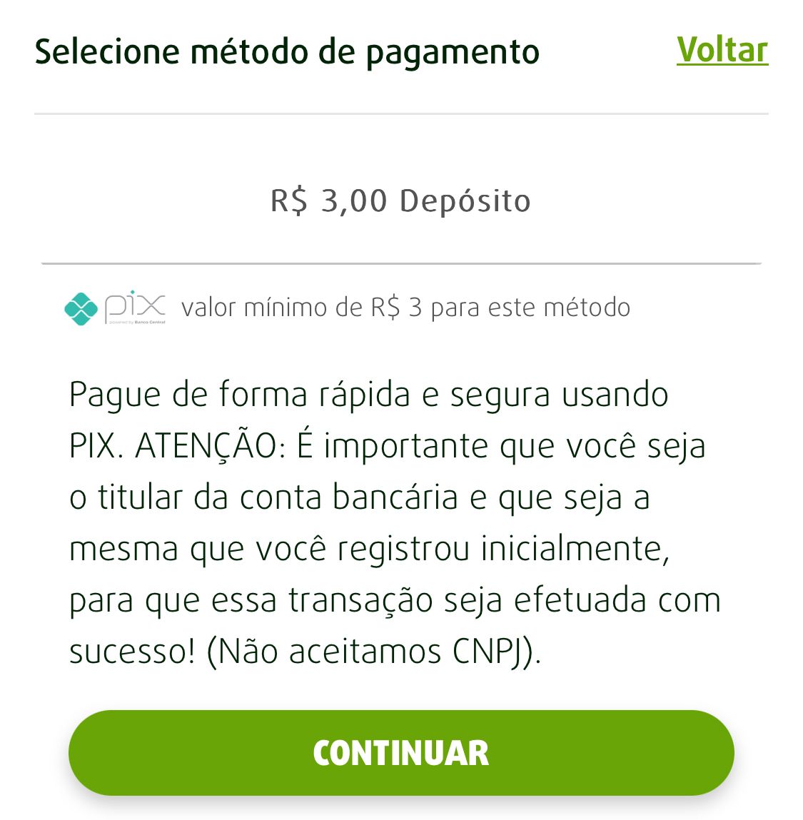 casa de apostas com depósito mínimo de 3 reais