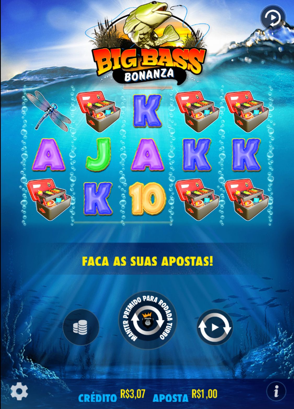 big bass bonanza com 3 reais
