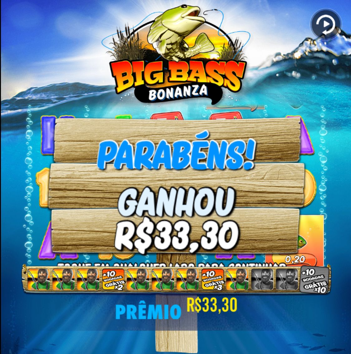 aposta de 3 reais