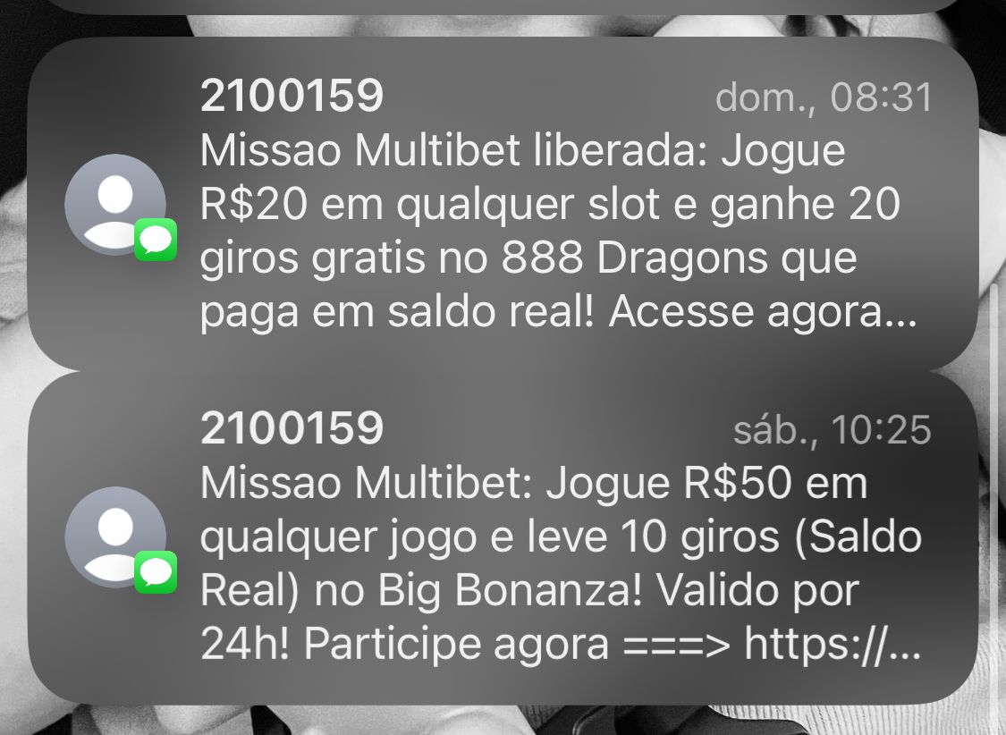 mensagens de bônus