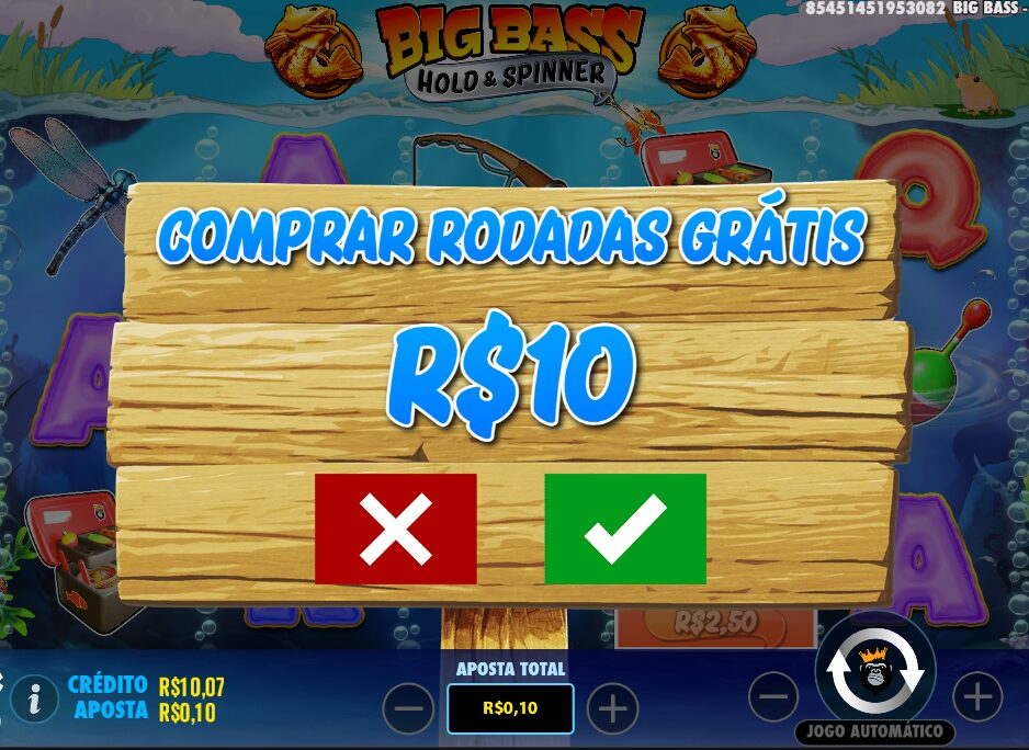 big bass 10 reais