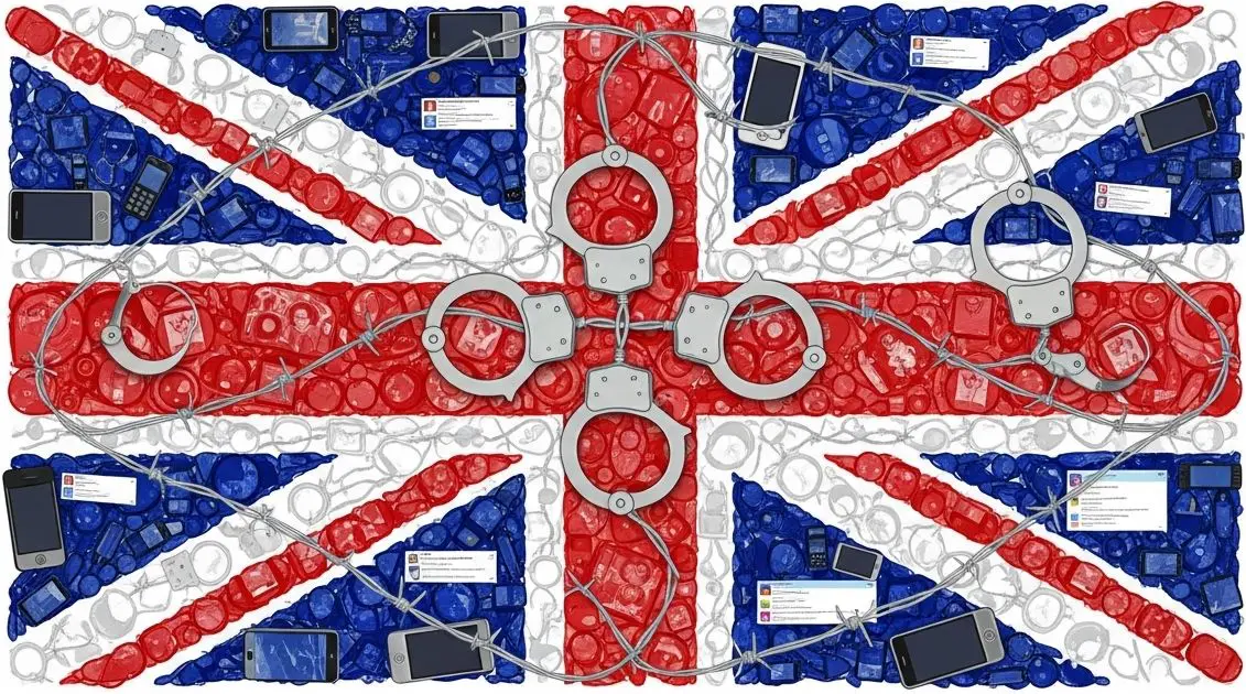 Casos recentes mostram que a liberdade de expressão está sob ameaça no Reino Unido, com prisões arbitrárias e críticas de autoridades americanas.