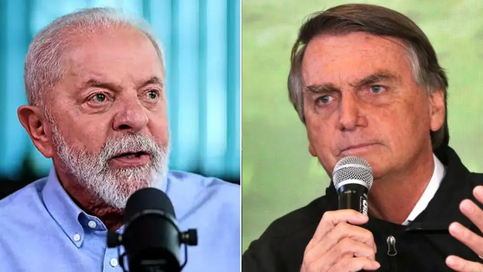 Lula e Bolsonaro