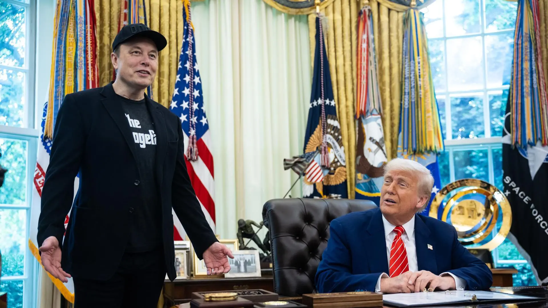 ELON MUSK DONALD TRUMP