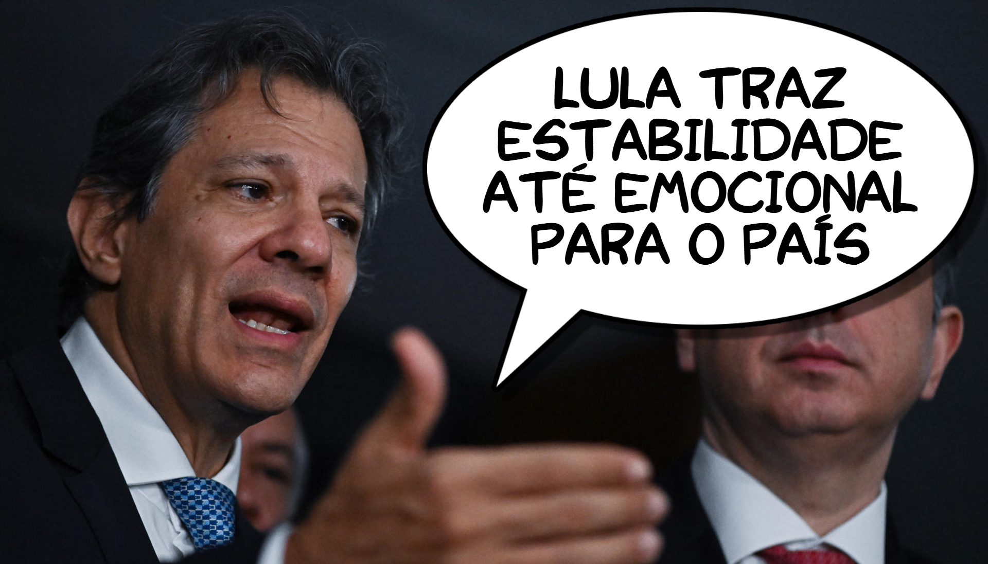 &#8220;Lula traz estabilidade até emocional para o país&#8221;, Fernando Haddad, ministro da Fazenda
