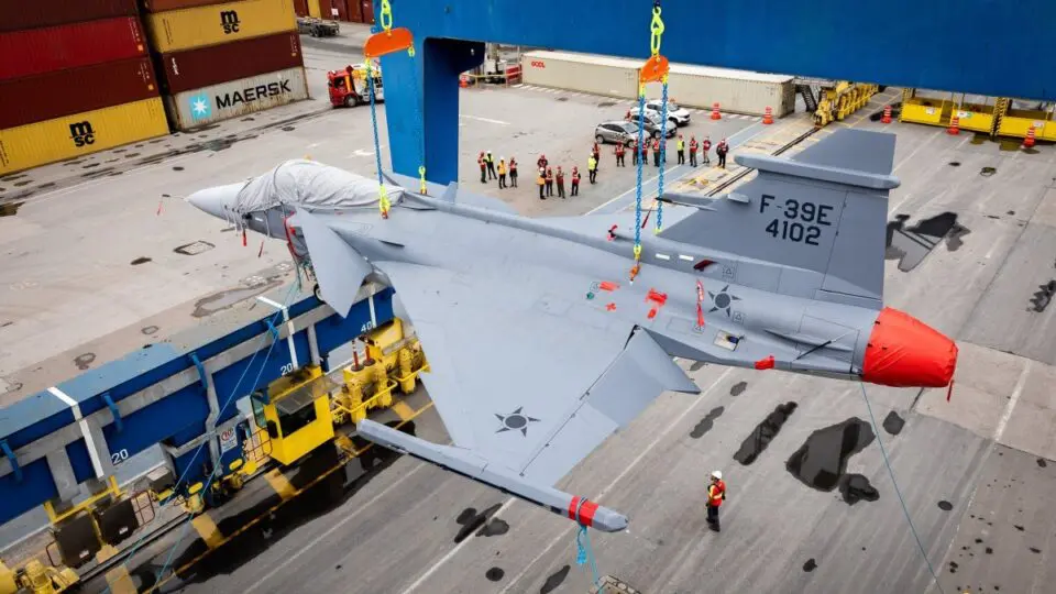 Caças F-39 Gripen da FAB