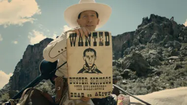 O ator Tim Blake Nelson, que faz um atirador em "A Balada de Buster Scruggs"