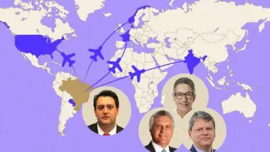 governadores viagens internacionais