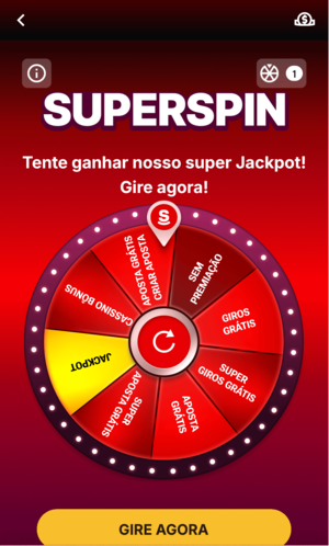 SuperSpin na Superbet