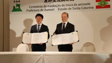 Governador de SC, Jorginho Mello.