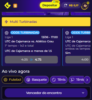 bônus de odds